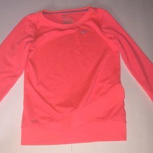 Pink Nike long sleeve